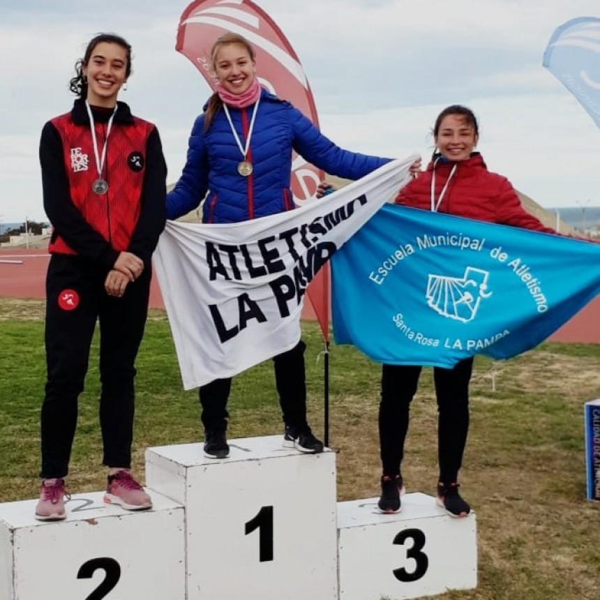 ATLETISMO: VICTORIQUENSES CON PODIO EN COMODORO RIVADAVIA...JULIANA RODRIGUEZ CAMPEONA EN 100 MTS.