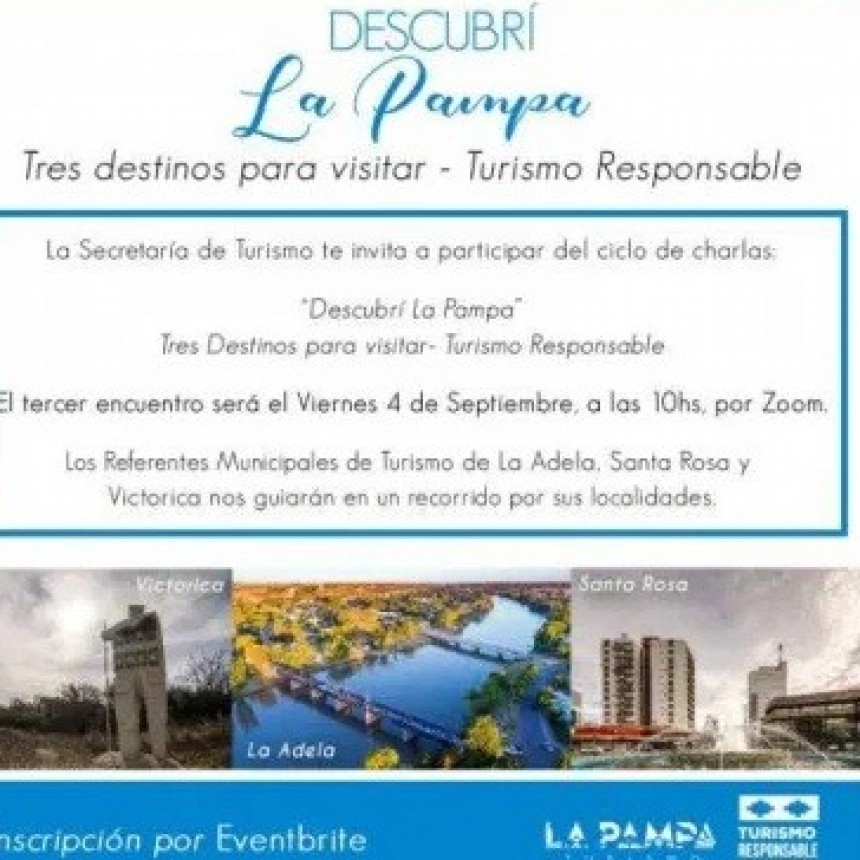 Santa Rosa, La Adela y Victorica en «Descubrí La Pampa»