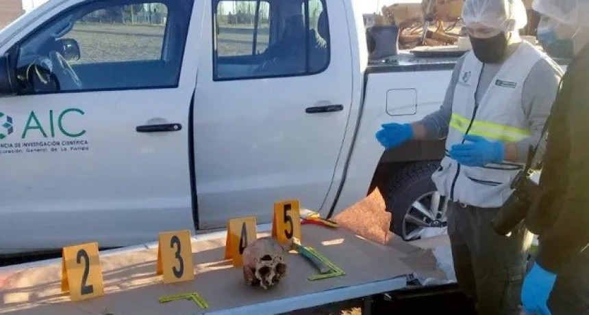 Hallan cráneo humano en La Humada