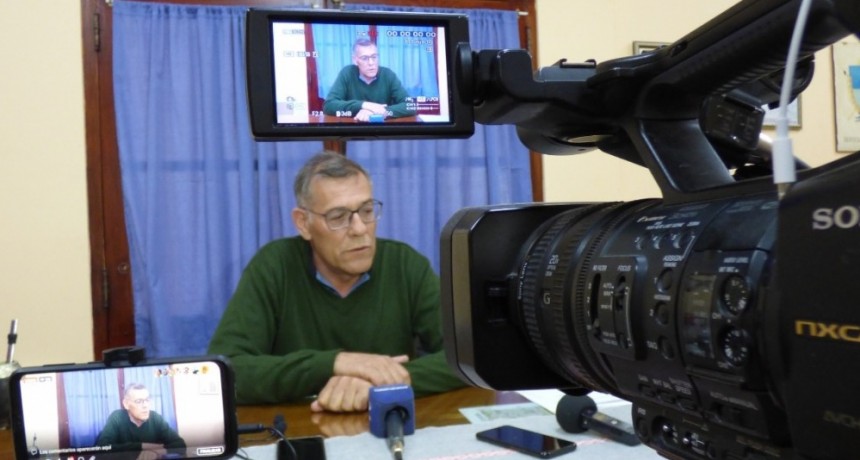 JORGE DIAZ DETALLA LAS OBRAS QUE REALIZA EN CADA LOCALIDAD