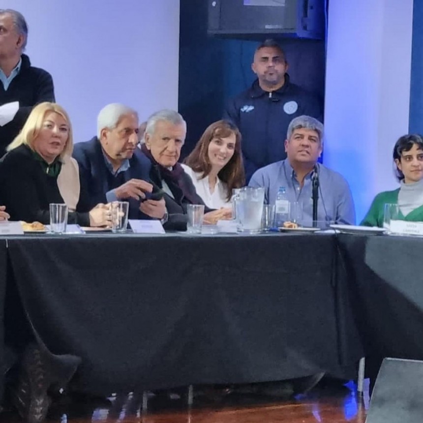 Luchy Alonso en reunión del PJ Nacional 