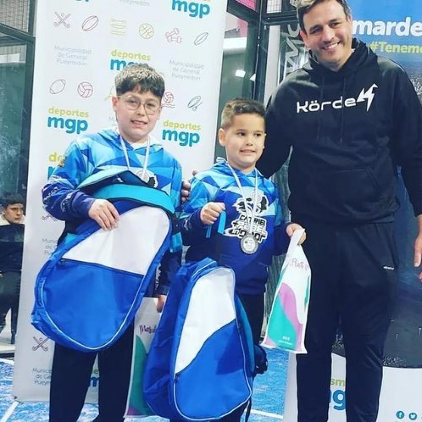 Victorica: Thiago campeón nacional de Padel.