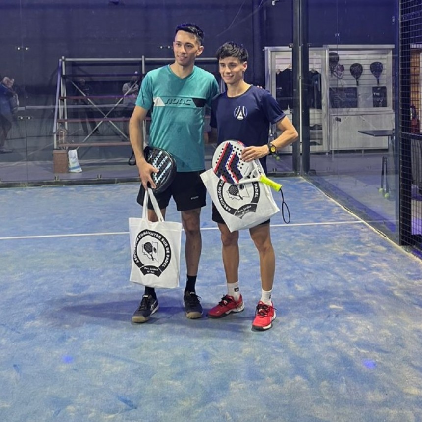 PADEL: VICTORIQUENSES CAMPEONES 2024 EN LA MÁXIMA