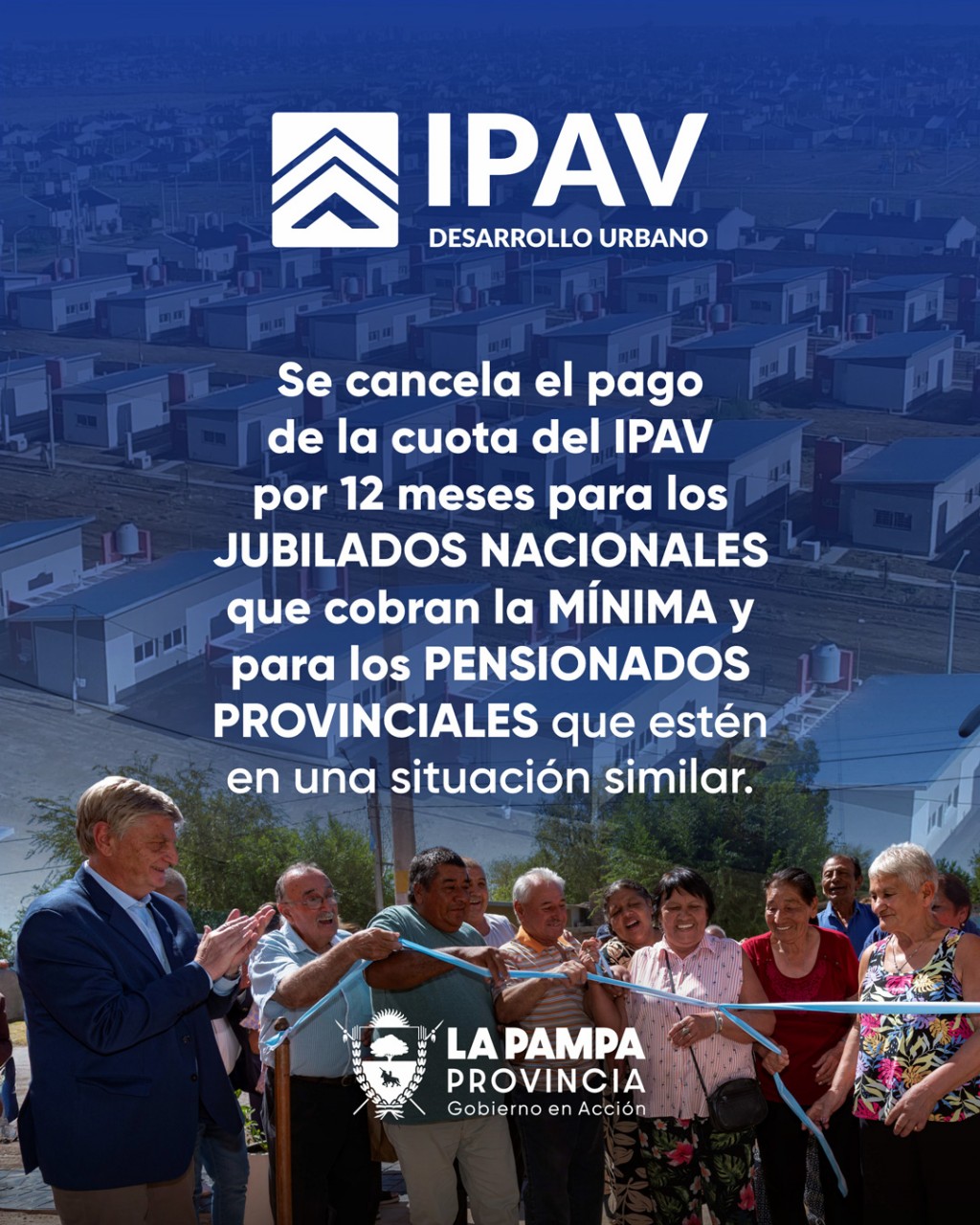 Exención de pago de cuotas del IPAV