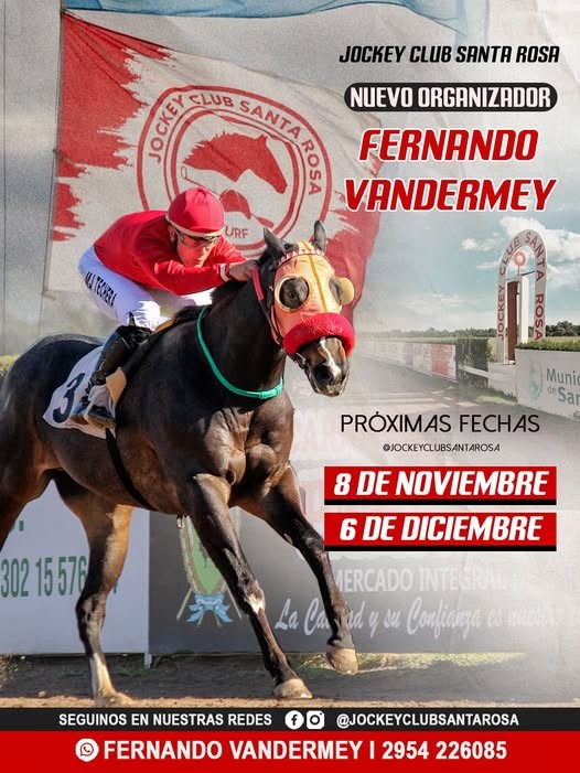 GRAN OPORTUNIDAD PARA FERNANDO VAN DER MEY