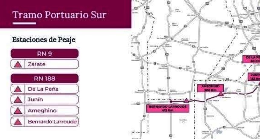 POR PRIMERA VEZ HABR&Aacute; PEAJE EN LA PAMPA