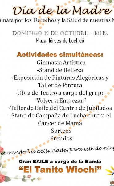 Dia de la Madre en Victorica