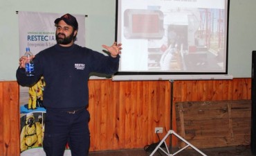 Victorica: Bomberos se capacitaron en cursos en Materiales peligrosos
