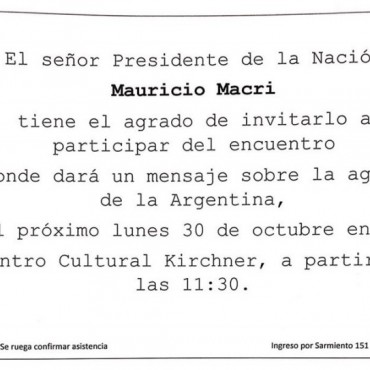 Verna estará presente