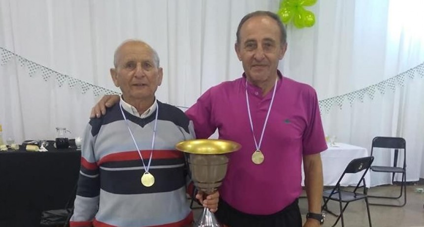 LA DUPLA CAINO-ÁVILA CAMPEONES EN BOCHAS EN LOS JUEGOS DEPORTIVOS PAMPEANOS PARA ADULTOS