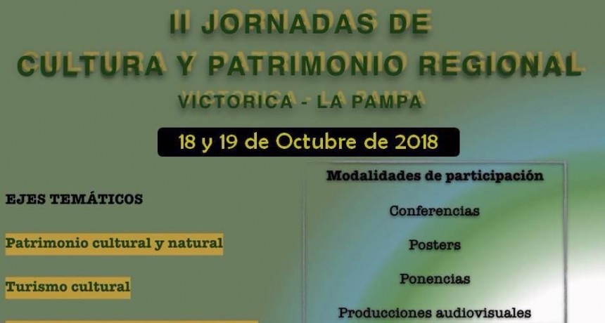LANZAMIENTO DE LA II JORNADAS DE CULTURA Y PATRIMONIO REGIONAL