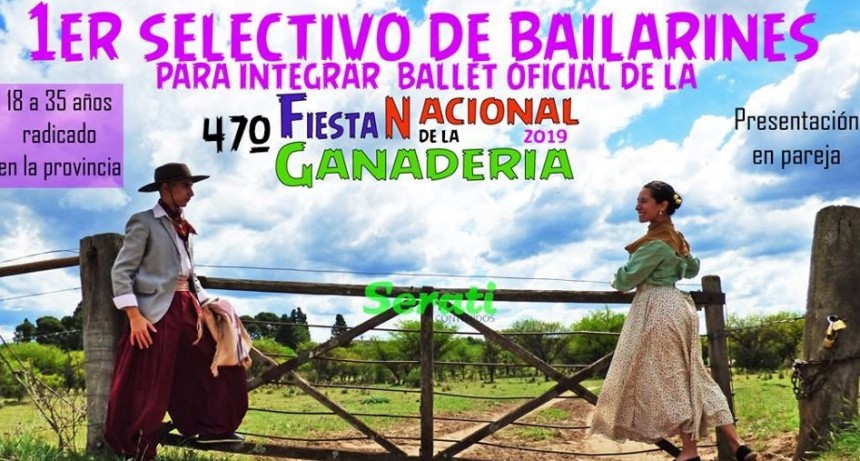 Este selectivo es para dar la posibilidad a todos los bailarines 