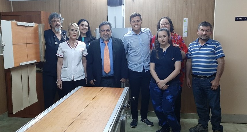Inauguraron la sala de Rayos X en Telén