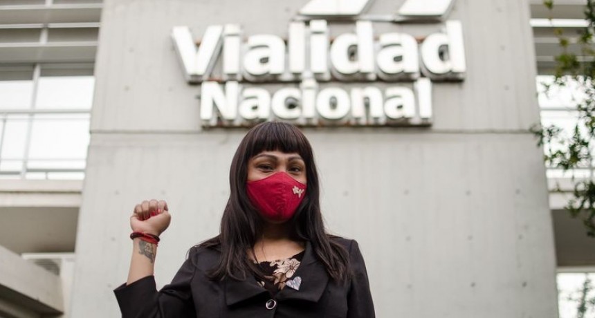 Vialidad Nacional incorporó a la primera trabajadora trans 