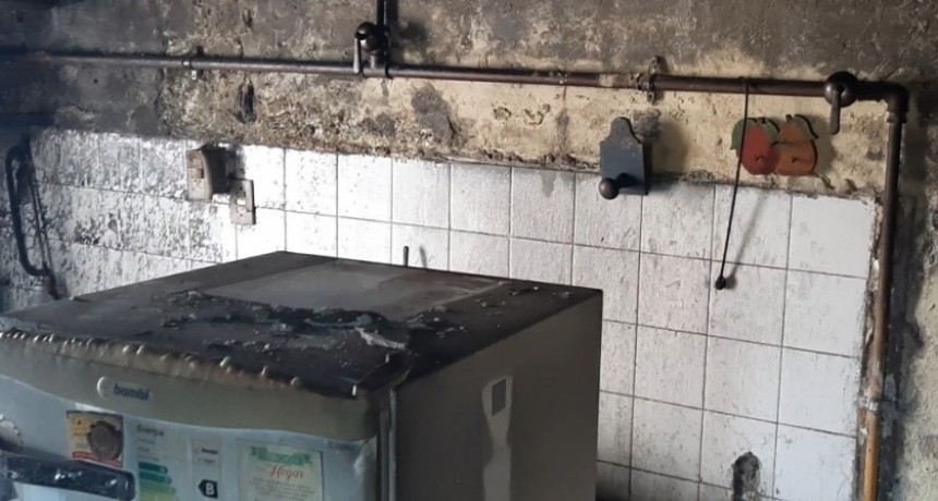 INCENDIO DE LA VIVIENDA:  LA DAMNIFICADA NOS COMENTA COMO SUCEDIERON LOS HECHOS