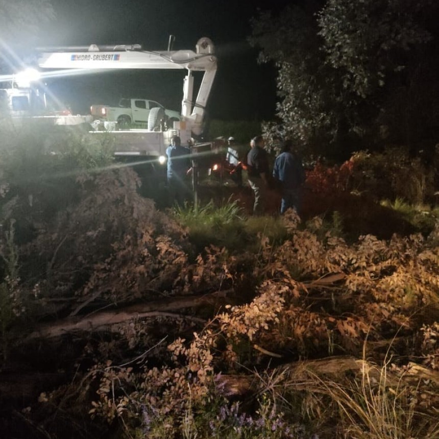 TORMENTA DE ANOCHE CAUSO CORTE DE LUZ Y PROBLEMAS EN LAS BOMBAS DE AGUA