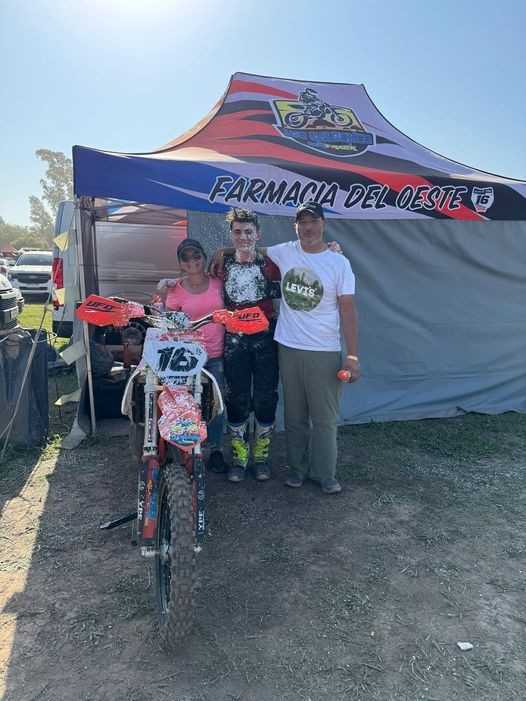 ULISES CORREDERA CAMPEÓN EN 85 CC.