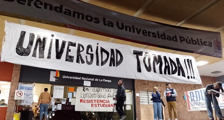 UNLPam: Levantan la toma y gremios denuncian hechos de violencia en General Pico