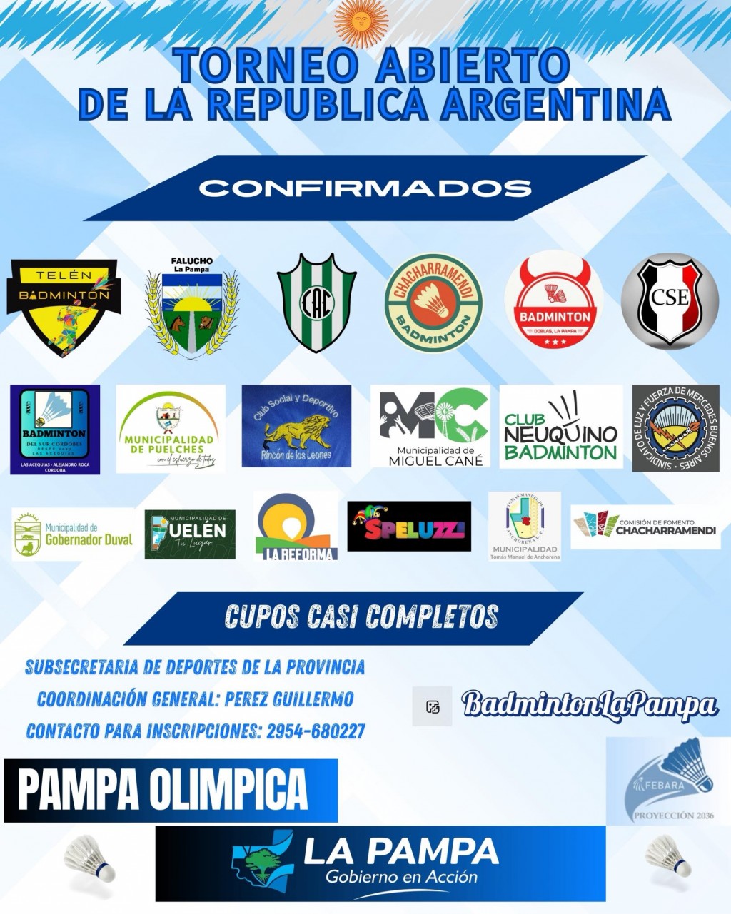 EL DEPO DE TELEN EN EL NACIONAL DE BADMINTON