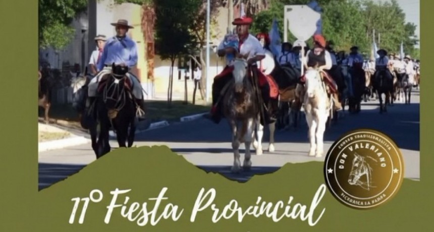 ESTE FINDE SE REALIZA LA 11° FIESTA DEL PEÓN RURAL