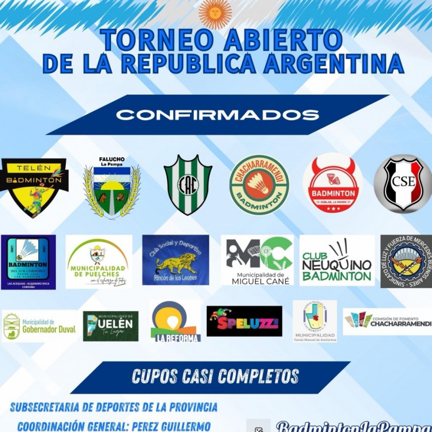 EL DEPO DE TELEN EN EL NACIONAL DE BADMINTON