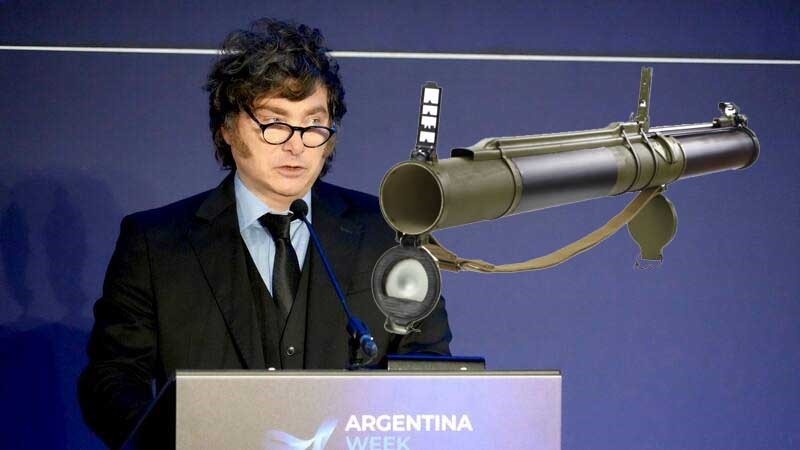 Milei anticipó una “bazuca de dólares” para el año electoral