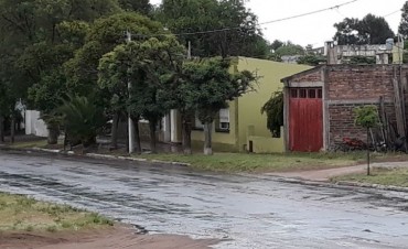 Llueve en Victorica y zona