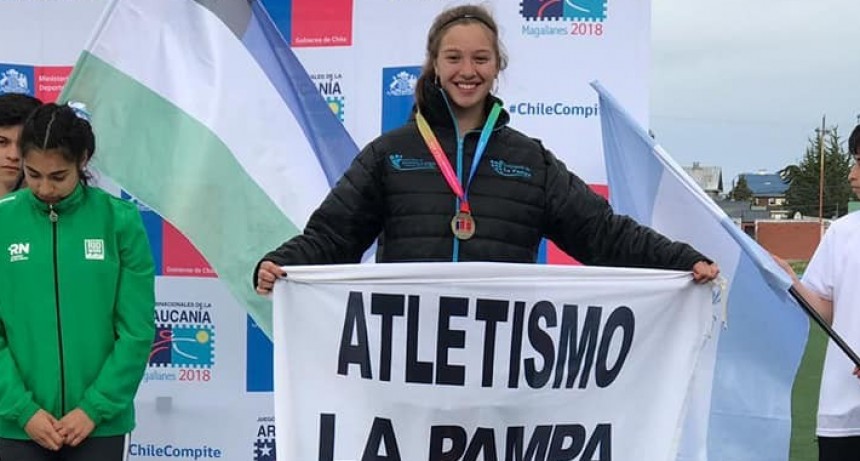 JUEGOS DE LA ARAUCANIA: Juliana Rodriguez hizo podio
