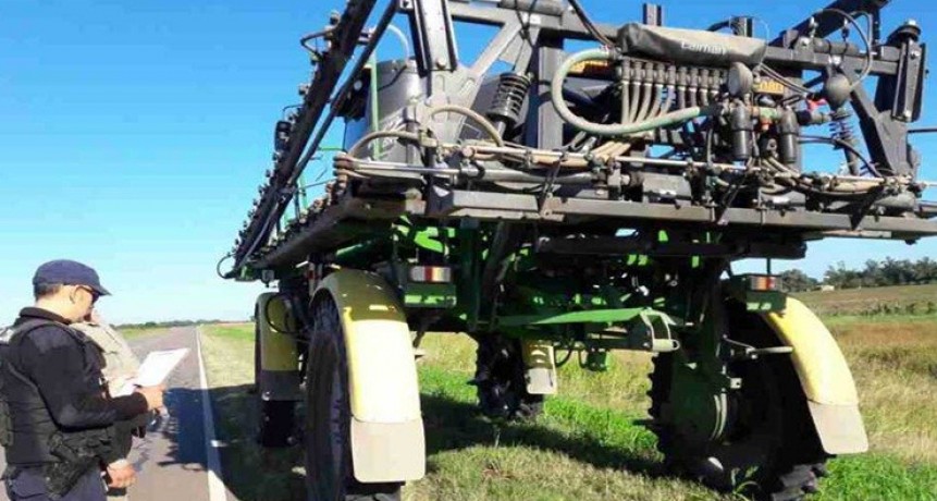 Prohibieron el ingreso de pulverizadores a los 80 pueblos de la provincia