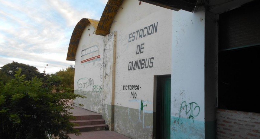 La vieja terminal de ómnibus ahora paso al municipio