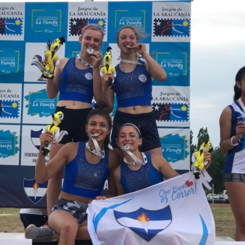 JUEGOS DE LA ARAUCANIA: JULIANA RODRIGUEZ LOGRO ORO Y PLATA PARA LA PAMPA
