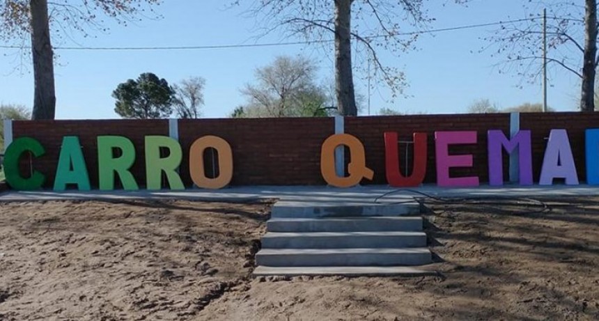 CARRO QUEMADO: SOLICITUD DE UN SUM, PARQUE AUTOMOTOR MUNICIPAL, CASA DE SERVICIOS Y ACCESO A LA LOCALIDAD