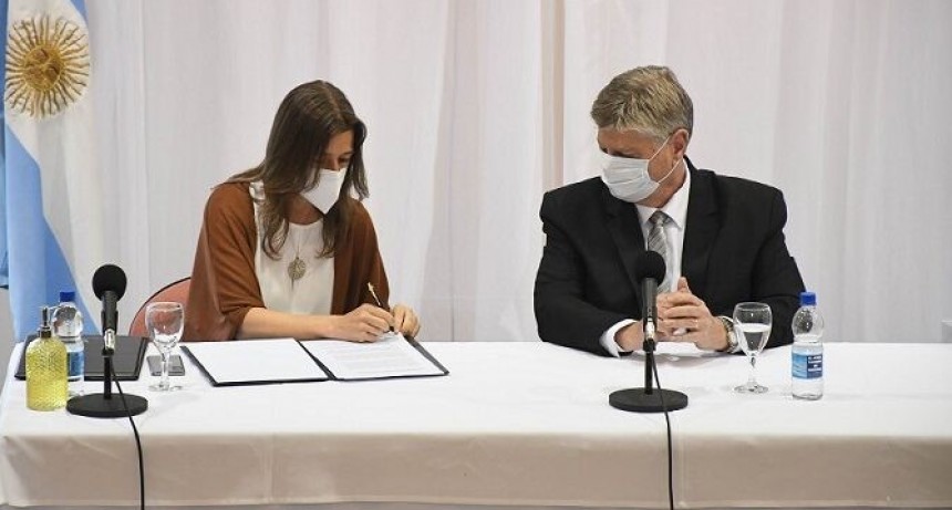 Provincia y Nación firmaron convenio en materia de Seguridad
