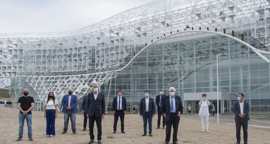 El gobernador y el ministro de Salud Pública de Nación recorrieron el futuro Hospital Central “Ramón Carrillo”