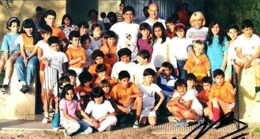 DIEGO EN LA ESC. HOGAR DE JAGÜEL DEL MONTE EN EL AÑO 1994