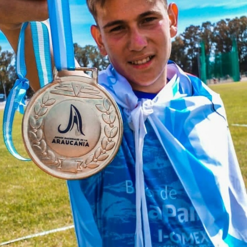 WALTER VILLALBA FUE ORO EN LOS JUEGOS DE LA ARAUCANÍA