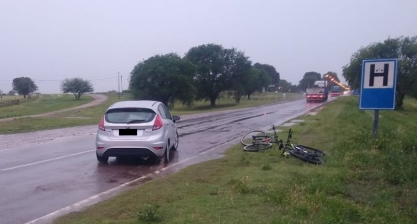 Un rayo mató a un ciclista de Acha en plena ruta