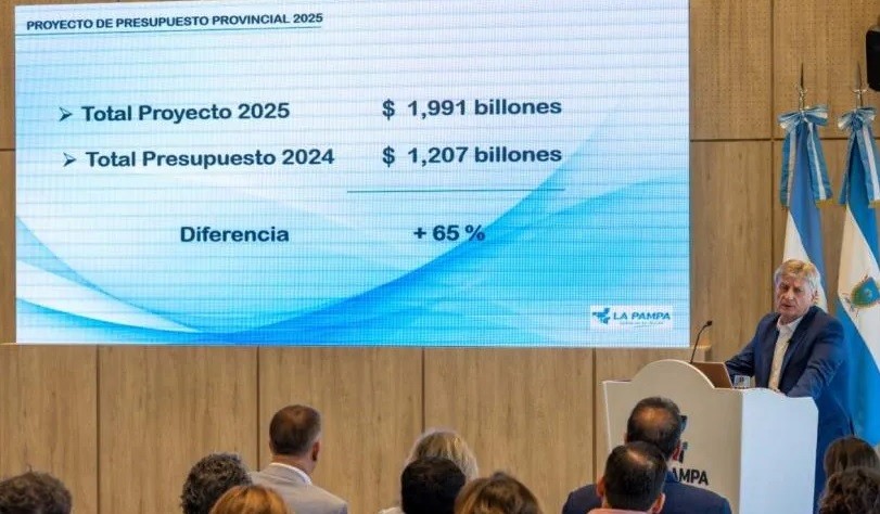 El Presupuesto 2025 de La Pampa es de casi dos billones de pesos 