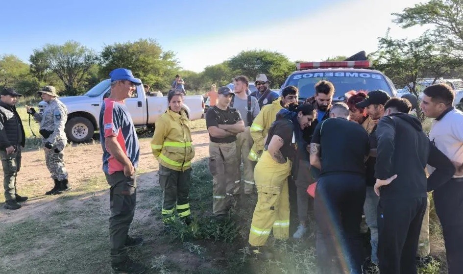 Impactante: el momento en que el piloto del dron encuentra a la nena en Telén 