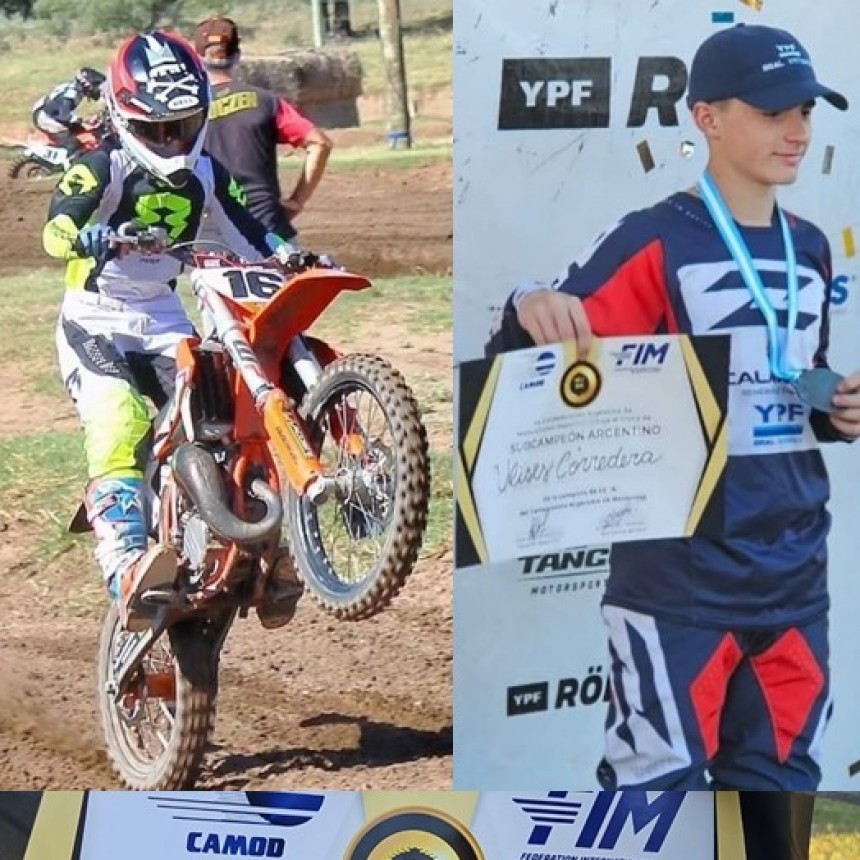 ULISES CORREDERA SUB CAMPEON ARGENTINO