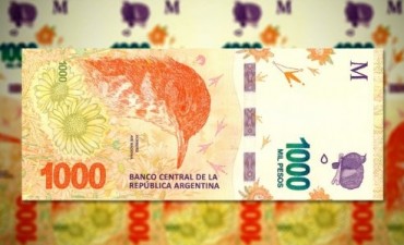 Éste es el nuevo billete de $1000 que circula desde hoy