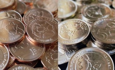 Nuevas monedas : El Calden sera una de las plantas que estará junto a otras variedades