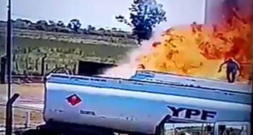 El momento exacto de la explosi&oacute;n en Ingeniero Luiggi