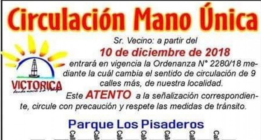 Cambio de manos y lomos de burro: La ordenanza ya es Ley, ya está en vigencia 