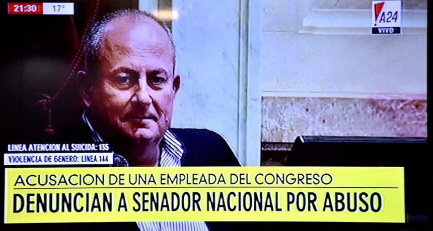 Denunciaron al senador Marino por abuso sexual
