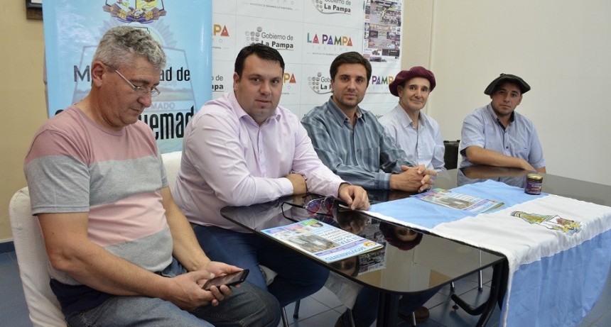 Anunciaron nueva edición de Fiesta Nocturna de Jineteada y Folclore en Carro Quemado
