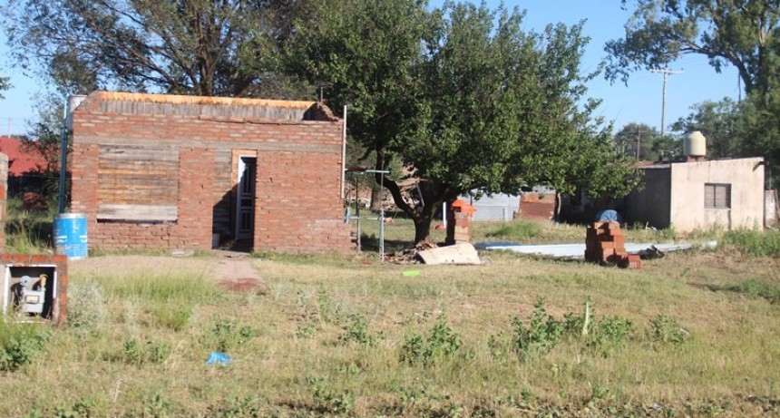 110 mm, viento, piedra, azotaron a Victorica y zona