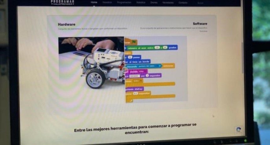 Educación lanzó un sitio web interactivo de Programación y Robótica