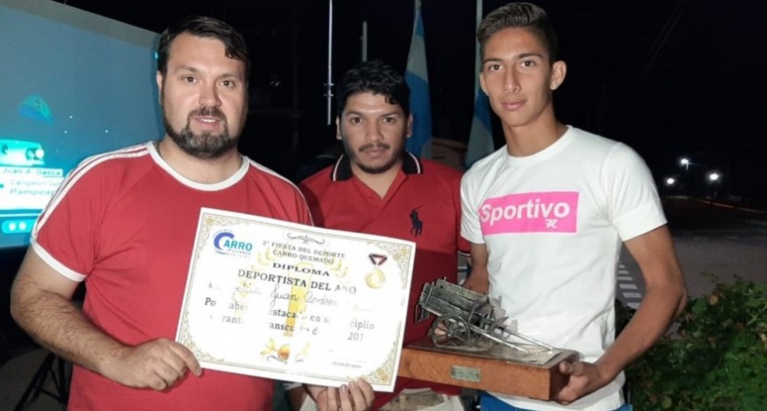 CARRO QUEMADO: EL MEJOR DEPORTISTA DEL 2019, JUAN ANDRES GATICA