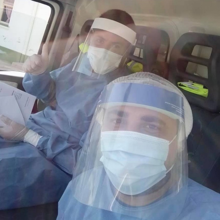 BÚSQUEDA ACTIVA DE COVID-19 EN TELÉN ACOMPAÑADOS POR EL INTENDENTE